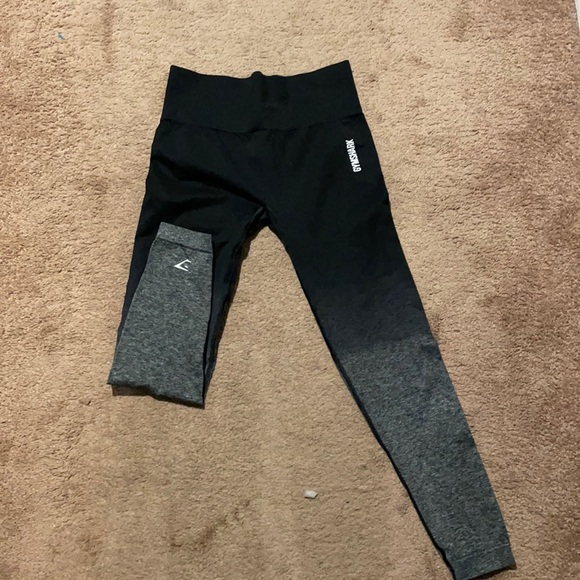 Gymshark Pants - GYMSHARK fleck seamless leggings